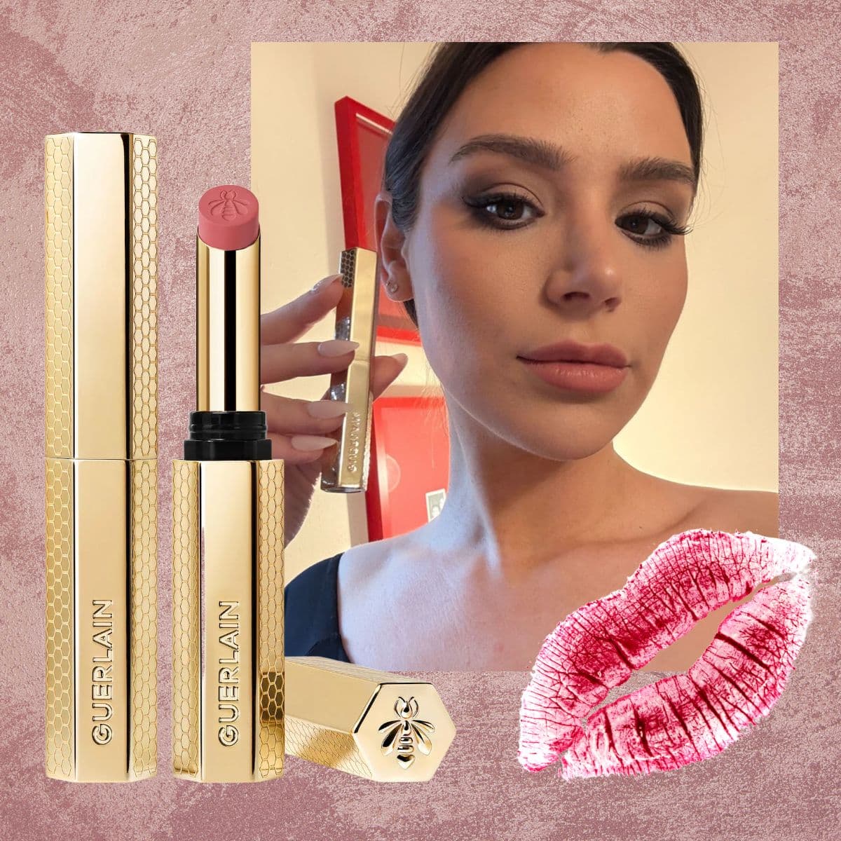 Blurred Lips Just Got a Luxury Upgrade With Guerlain’s New KISSKISS Lipstick 