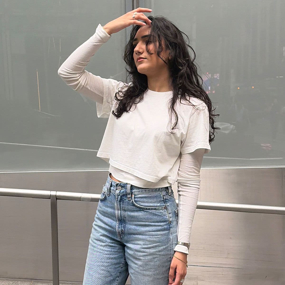  I'm a 22-year-old Fashion Editor Who's Obsessed with the '80s—Here's How I Styled Agolde's Retro-Inspired Denim 