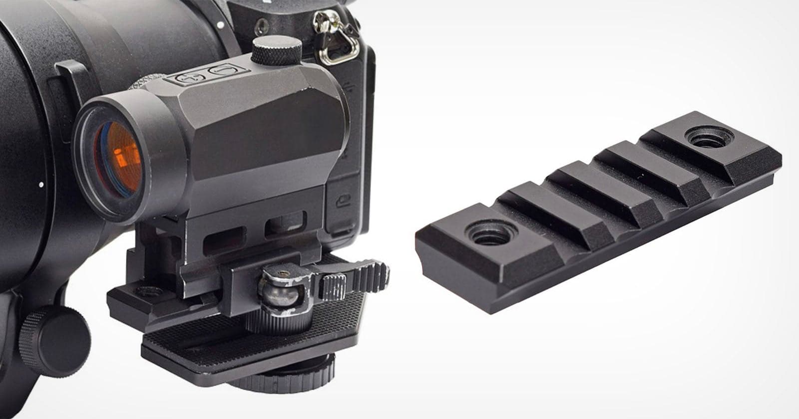 New Accessory Lets Photographers Attach Gun Sights to Their Camera