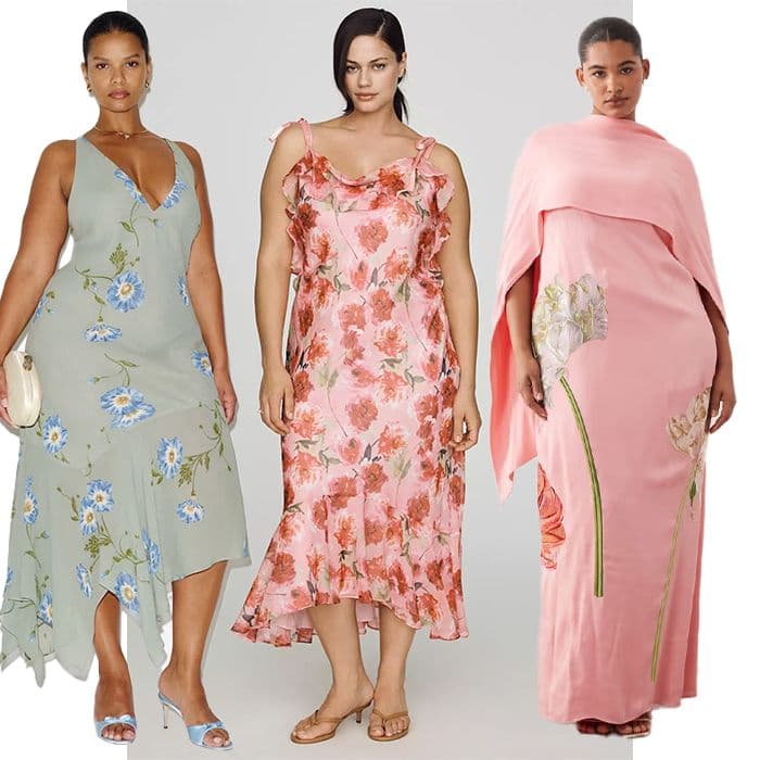 Stop Your Search—These 14 Pretty Plus-Size Wedding Guest Dresses Will Get You Compliments