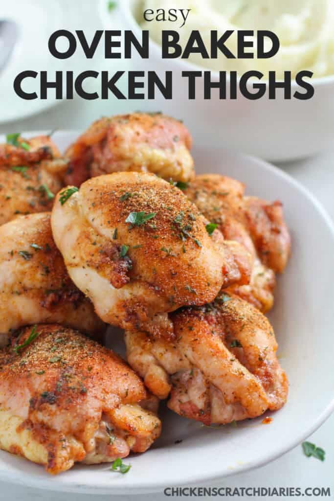 Easy Baked Chicken Thighs (With the Perfect Smoky Seasoning)